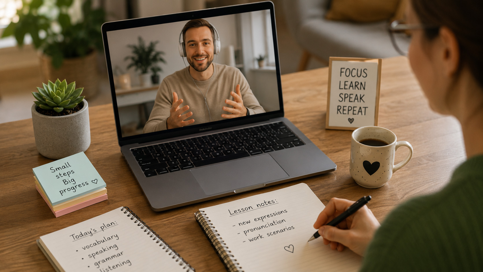 jak wygląda pierwsza lekcja angielskiego online w BSC Modern i dlaczego to klucz do Twojego sukcesu